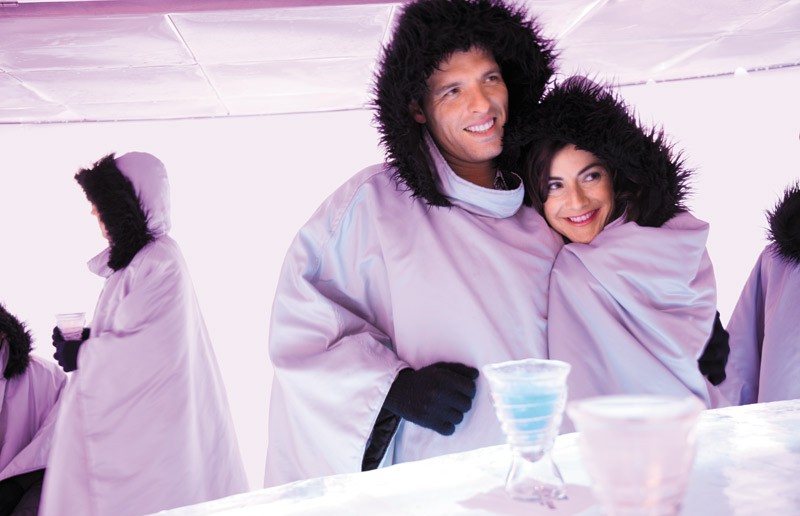 Epic_Svedka_Ice_Bar_Couple Source: NCL