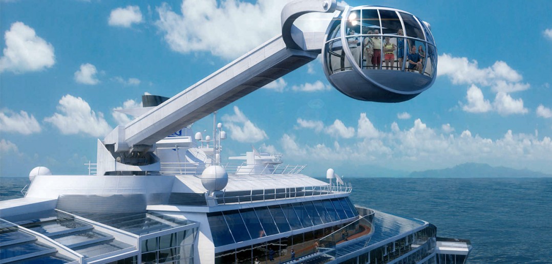 Viewing platform - Courtesy of Royal Caribbean