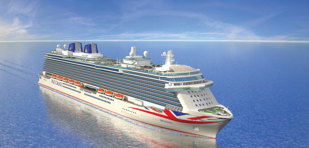 P&O Cruises Britannia Photo Courtesy of P&O Cruises