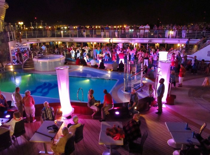 Cruise ship party