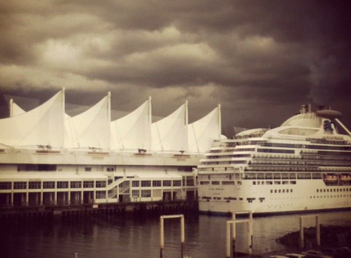 Stormy cruise
