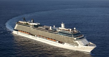 Celebrity Eclipse on 11/14/2010 off Miami shoreline