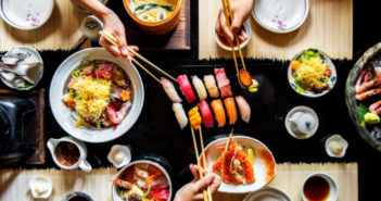 Japanese dining healthy food